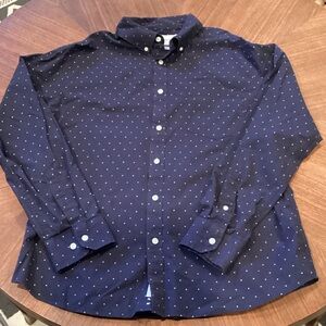 Goodfellow & Co Men's Dark Blue Button Down Shirt